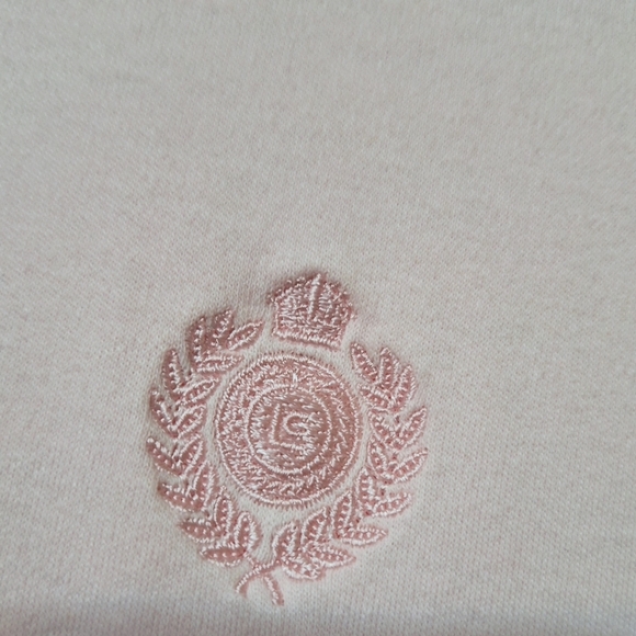 Liz Claiborne XL pink polo shortsleeve shirt embroidered logo - Picture 5 of 6